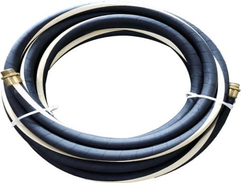 What are the common problems encountered during the use of rubber hoses?
