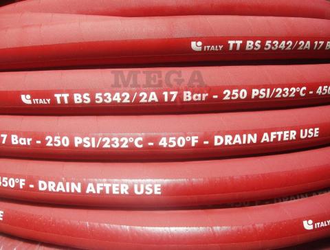 What are the main raw materials and application fields used in rubber hoses?'