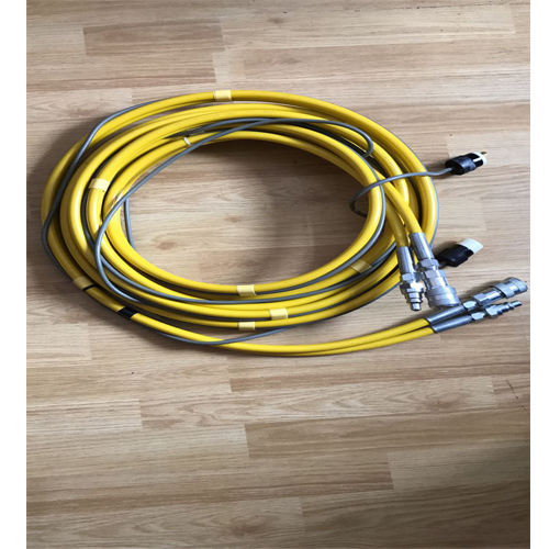Steel wire braided rubber hose with high temperature resistance of 150 ℃ and rubber inner layer for