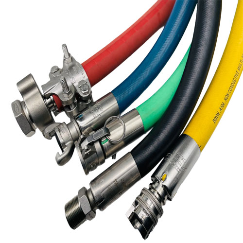 Server liquid cooling hoses feature smooth inner walls and low flow resistance, reducing pump power