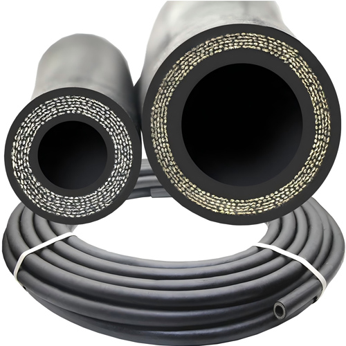 Large-diameter flanged chemical hose, resistant to corrosion, acids, and alkalis